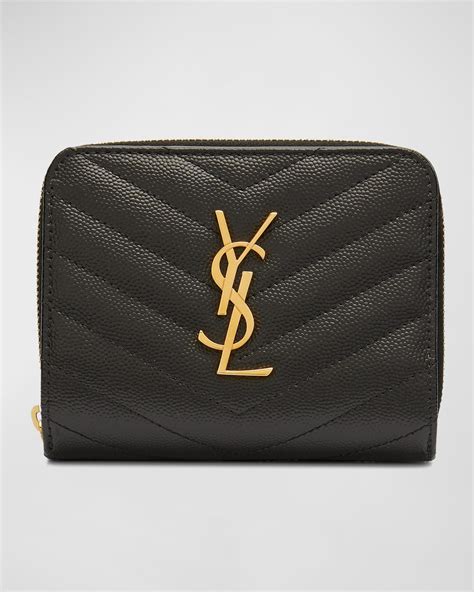 YSL zip wallet